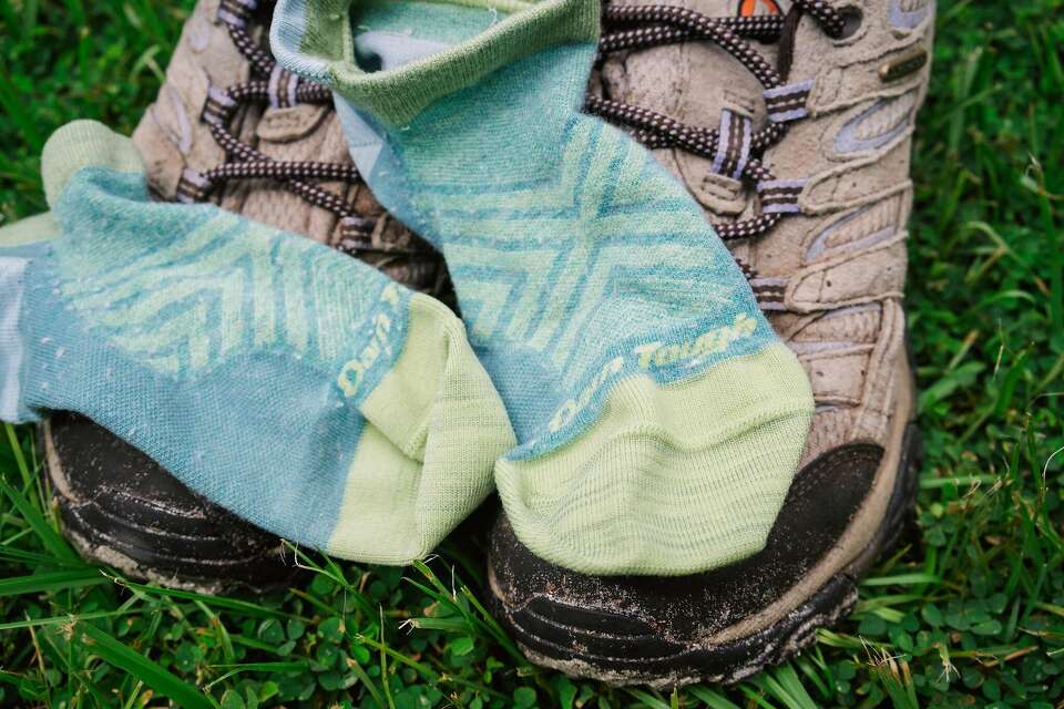 3 Or 6 Pairs Hiking Socks For Men & Women - Cotton Blend, Cushioned, Mid-Calf Boot Socks