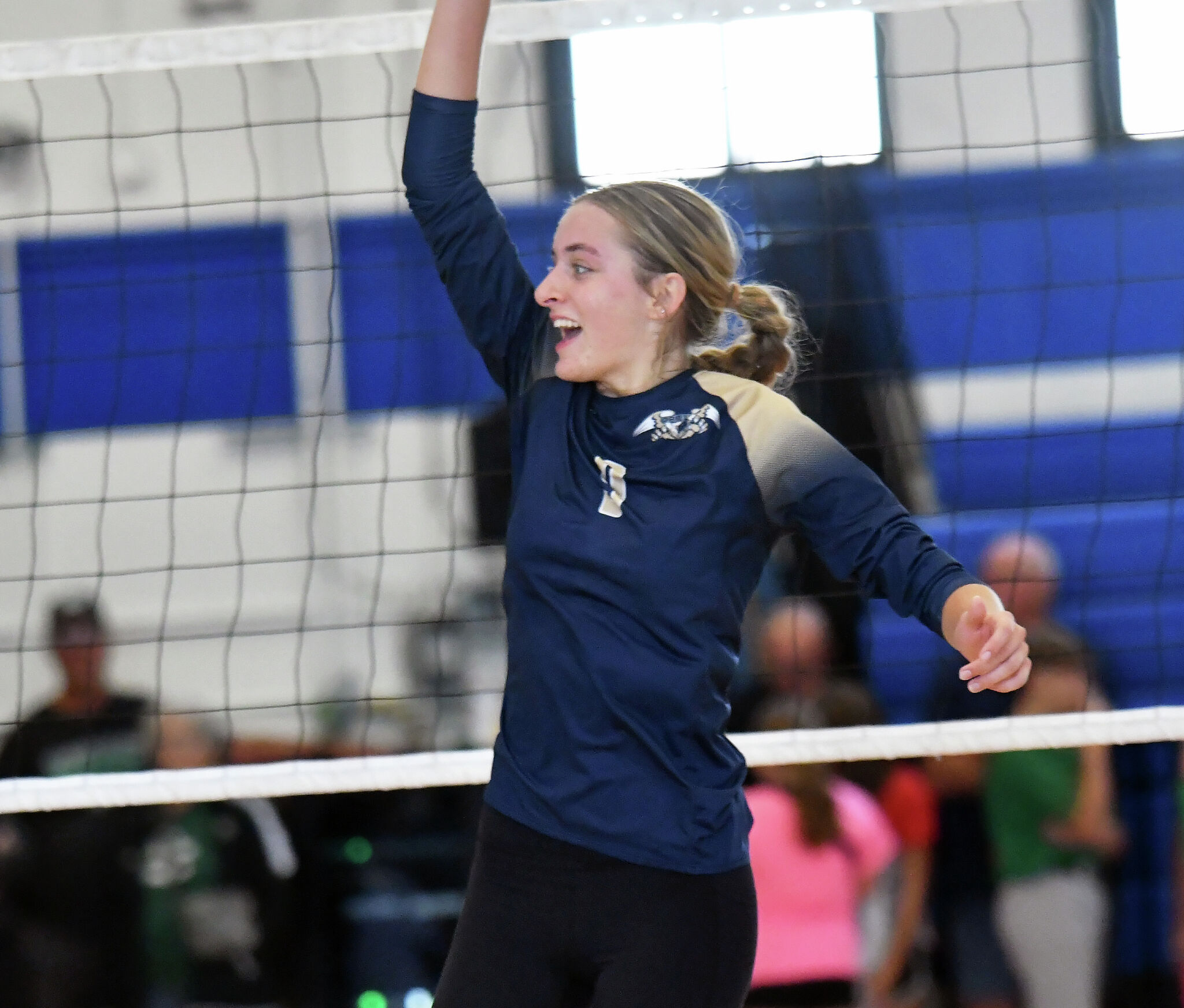Father McGivney's Mia Lieberman named Small-School Girls Volleyball MVP
