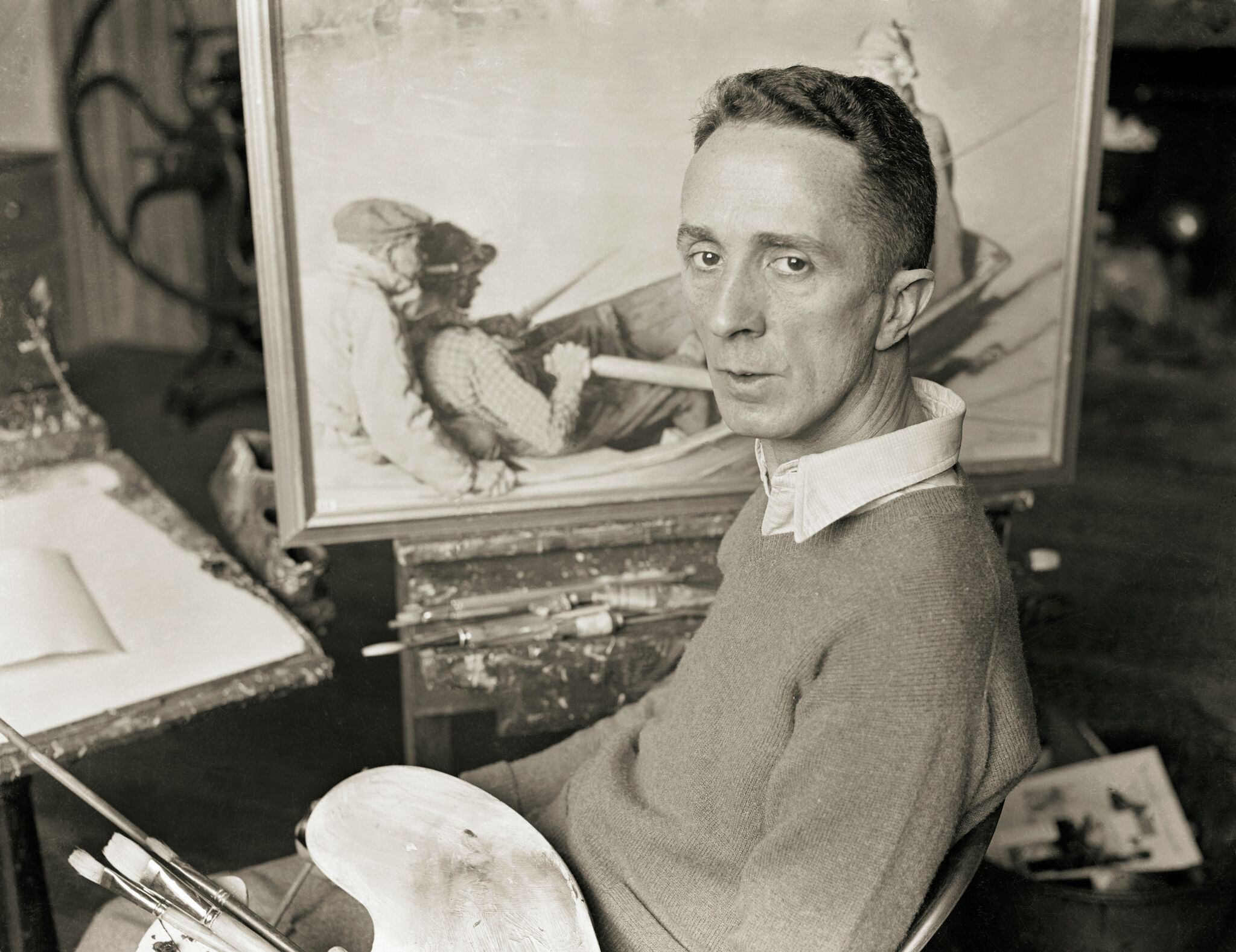 CT Exhibit Looks At How Norman Rockwell Created His Iconic Art CT Exhibit Looks At How Norman Rockwell Created His Iconic Art
