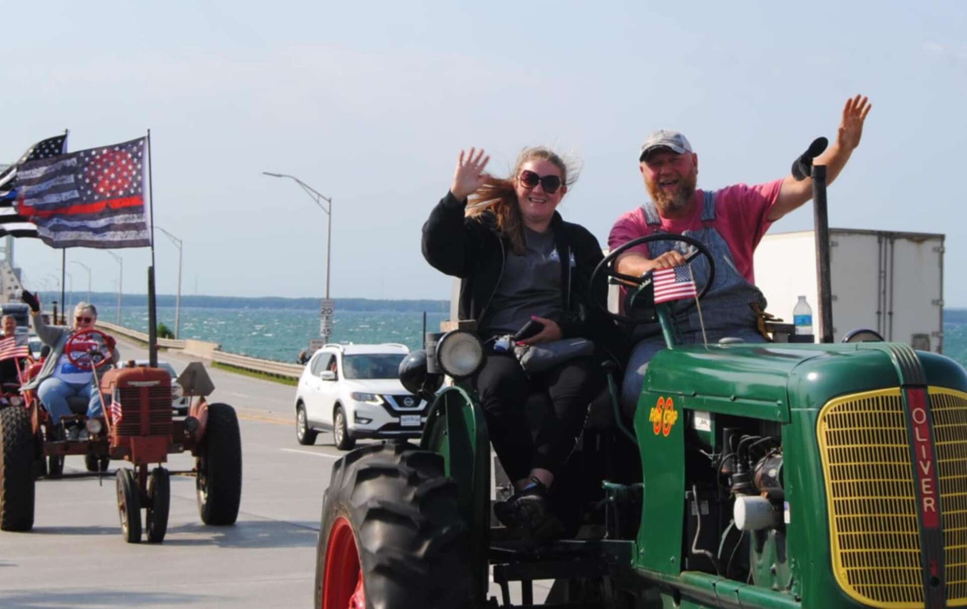 Mackinac Bridge antique tractor crossing returns Sept. 6