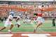 Texas Longhorns tight end Jack Endries (88) catches a pass for a touchdown during the game at Darrell K Royal–Texas Memorial Stadium on Saturday, Sept. 6, 2025.