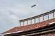 The Goodyear blimp flies over Darrell K Royal–Texas Memorial Stadium during the game against San Jose State in Austin, Saturday, Sept. 6, 2025.
