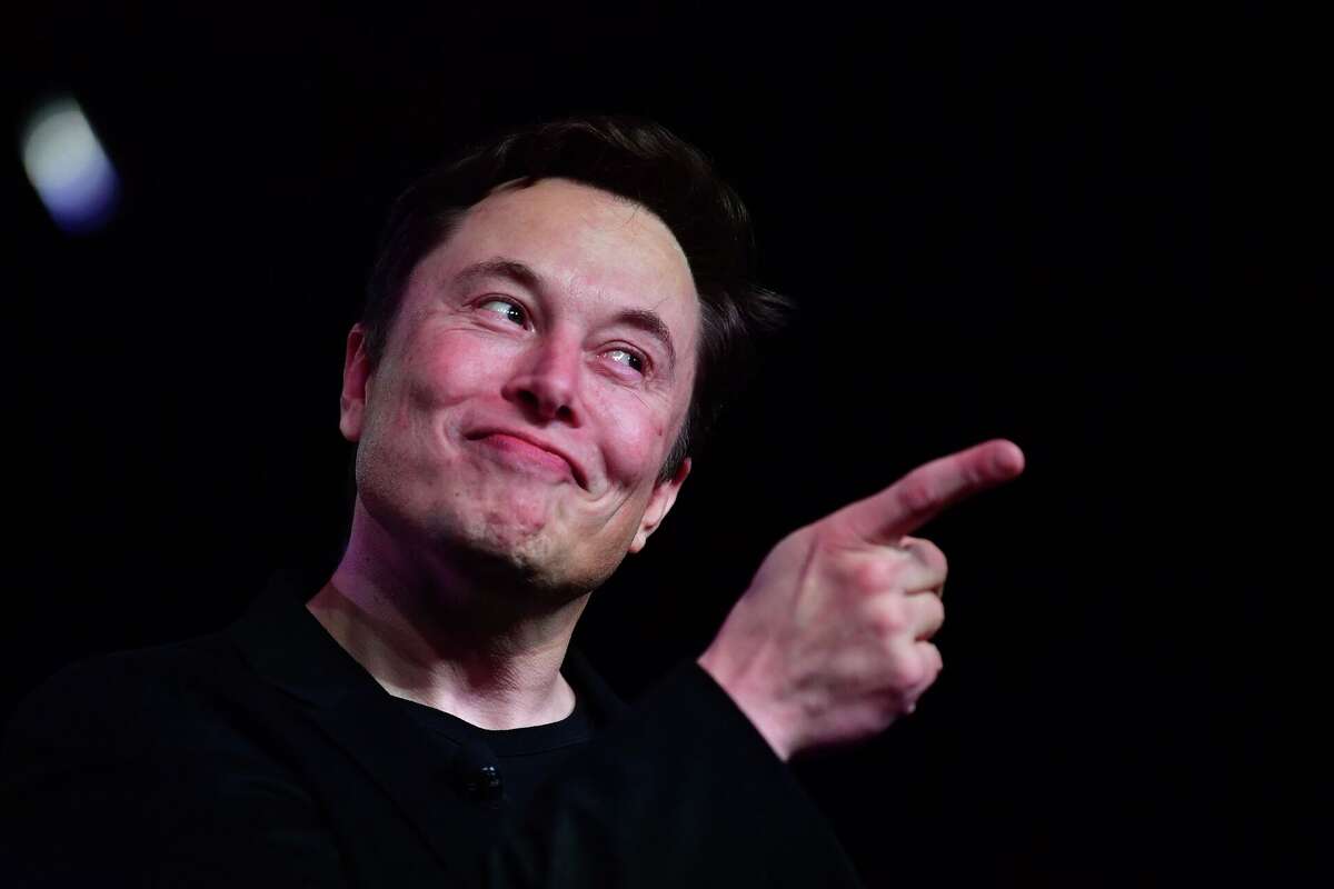 Tesla CEO Elon Musk speaks during the unveiling of the new Tesla Model Y in Hawthorne, California on March 14, 2019. 