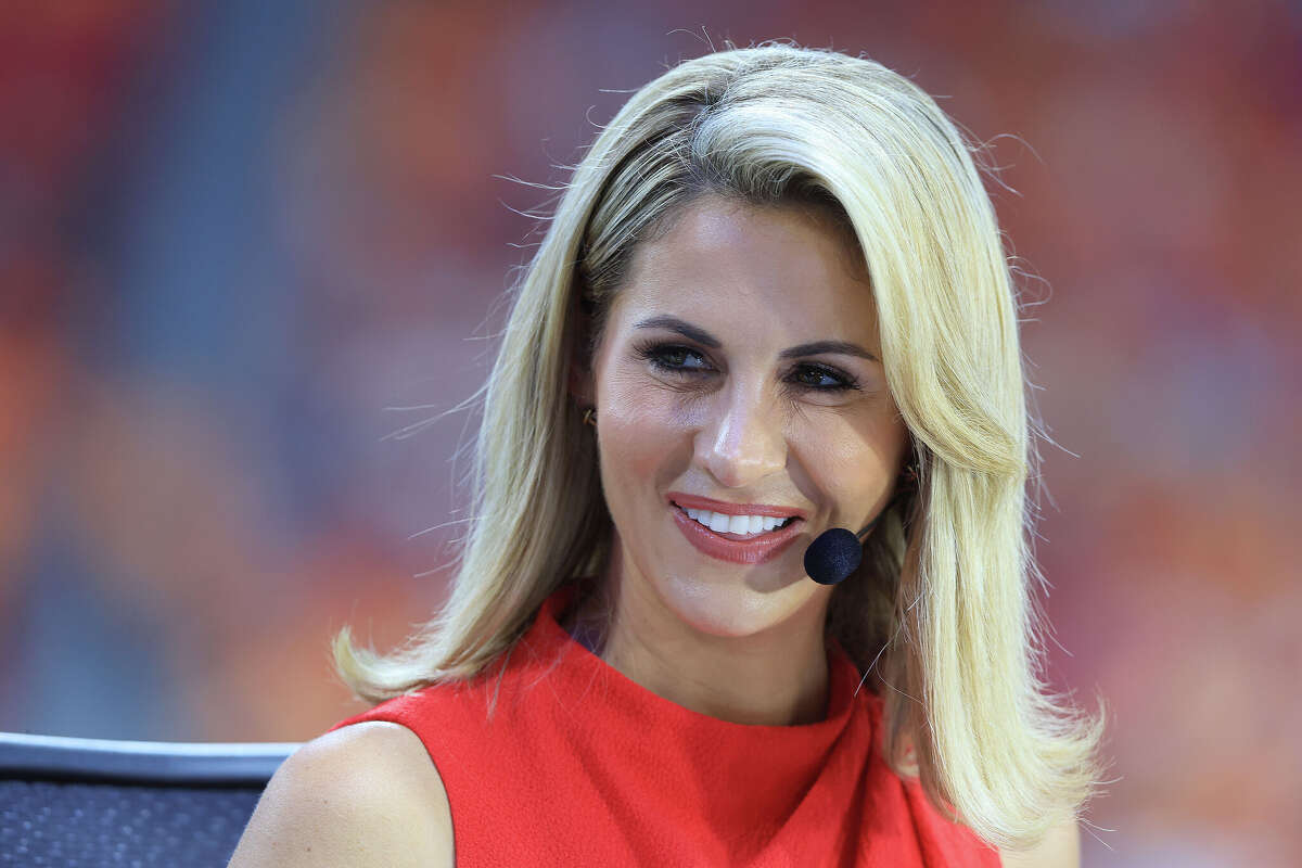 ESPN's Laura Rutledge will work her fourth Texans game since January 2024 when Houston hosts Tampa Bay on Monday Night Football.