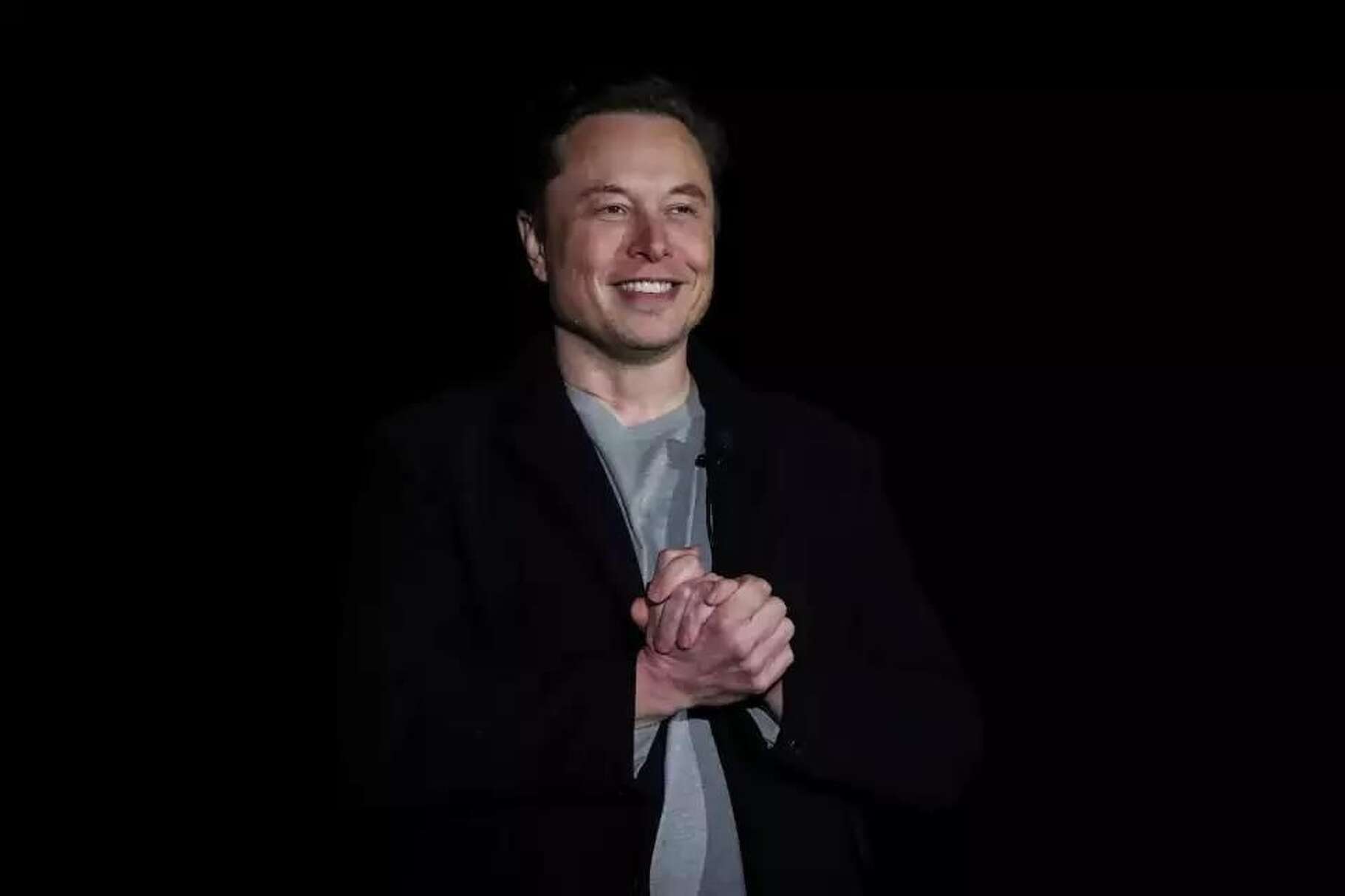 Elon Musk, founder of SpaceX, speaks during a Starship news conference in 2022 at a SpaceX facility in Boca Chica.