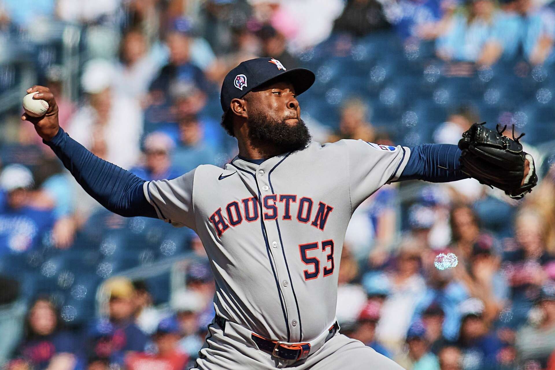 Houston Astros shut out in Toronto as lead in AL West disappears