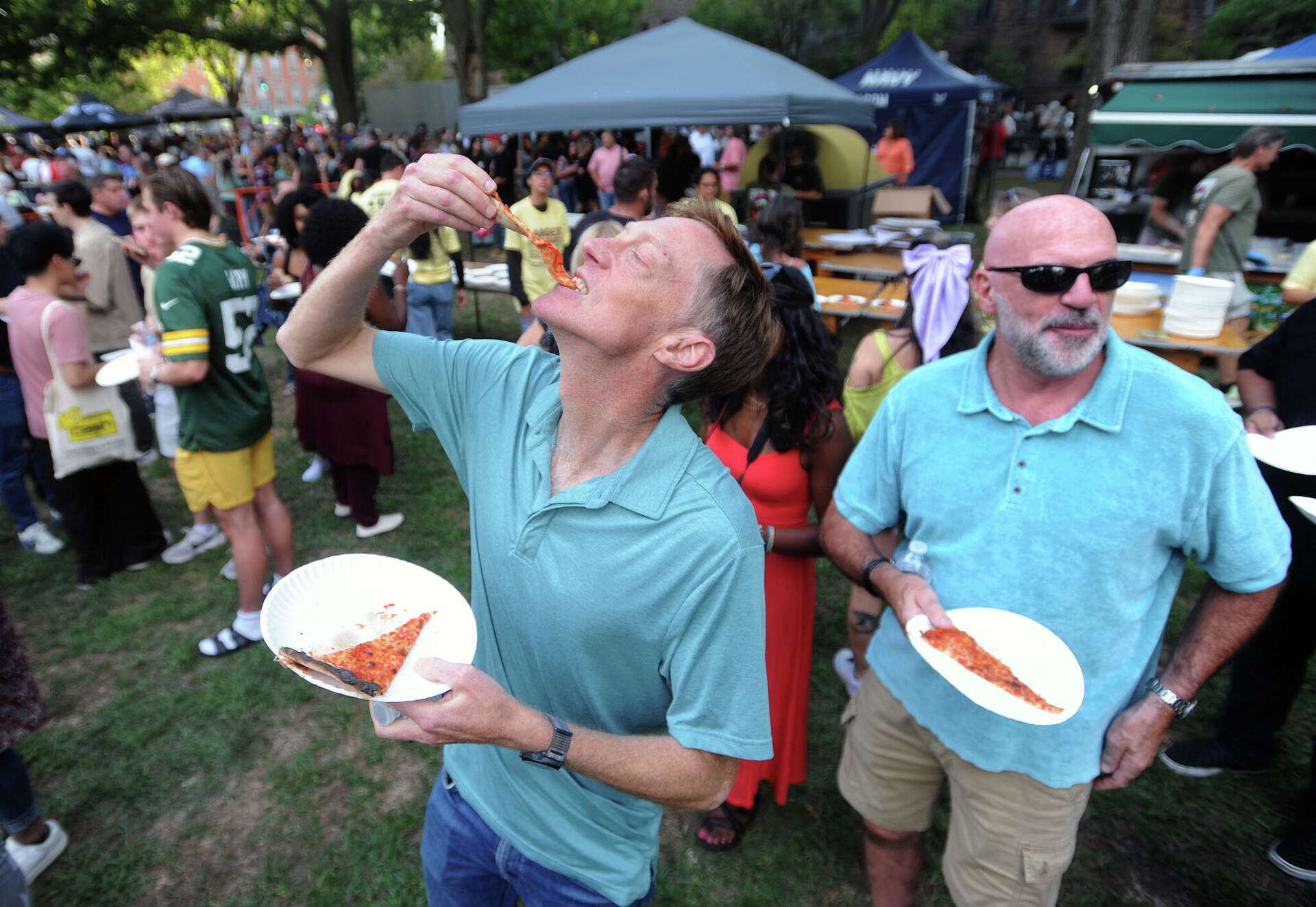 New Haven breaks Guinness World Record for largest pizza party