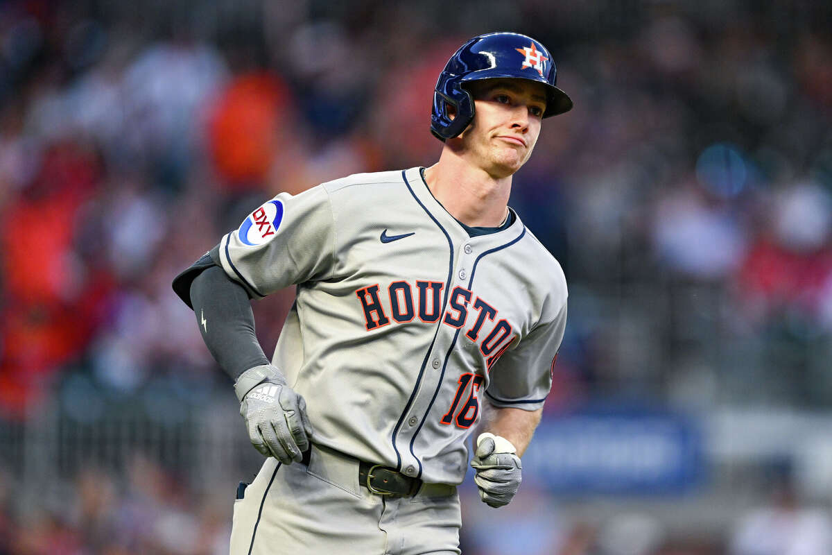 Houston Astros rookie Zach Cole started his MLB career in impressive fashion with a home run on his first pitch at Truist Park in Atlanta