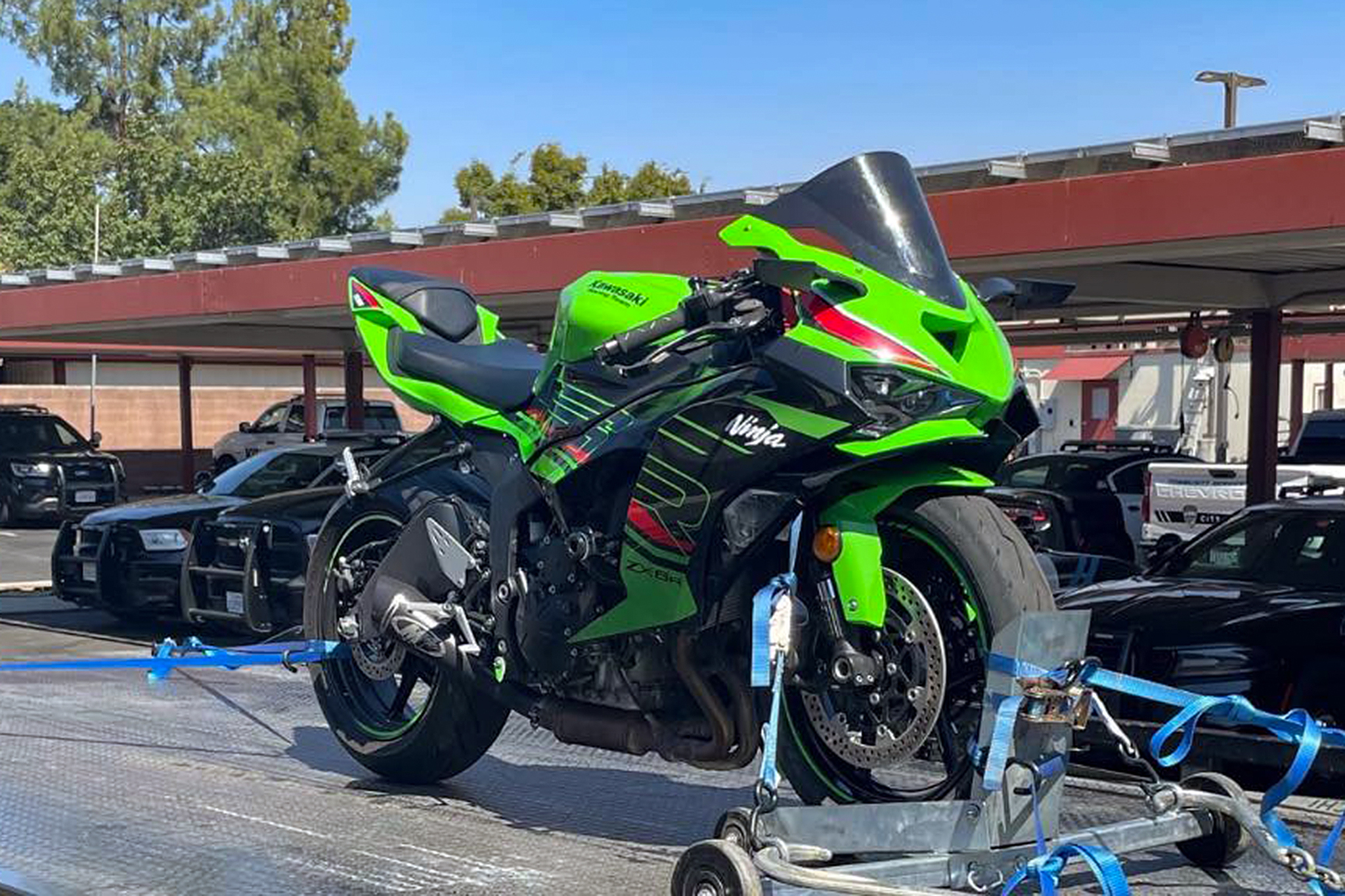 Motorcyclist allegedly caught going over 130 mph on California highway