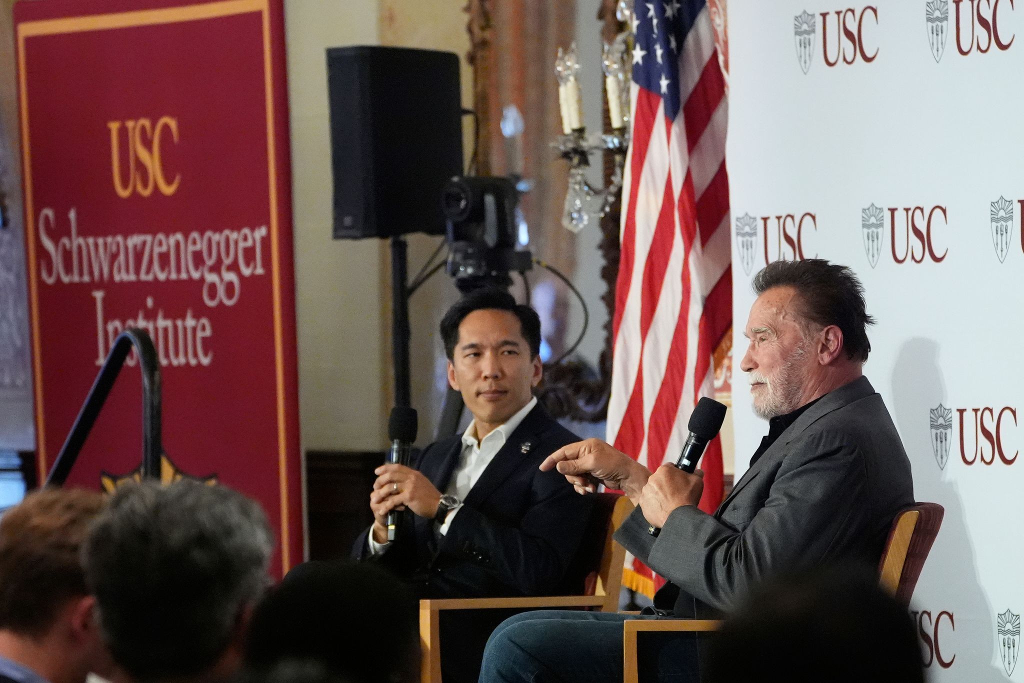 Arnold Schwarzenegger enters fight on US House control, urges vote