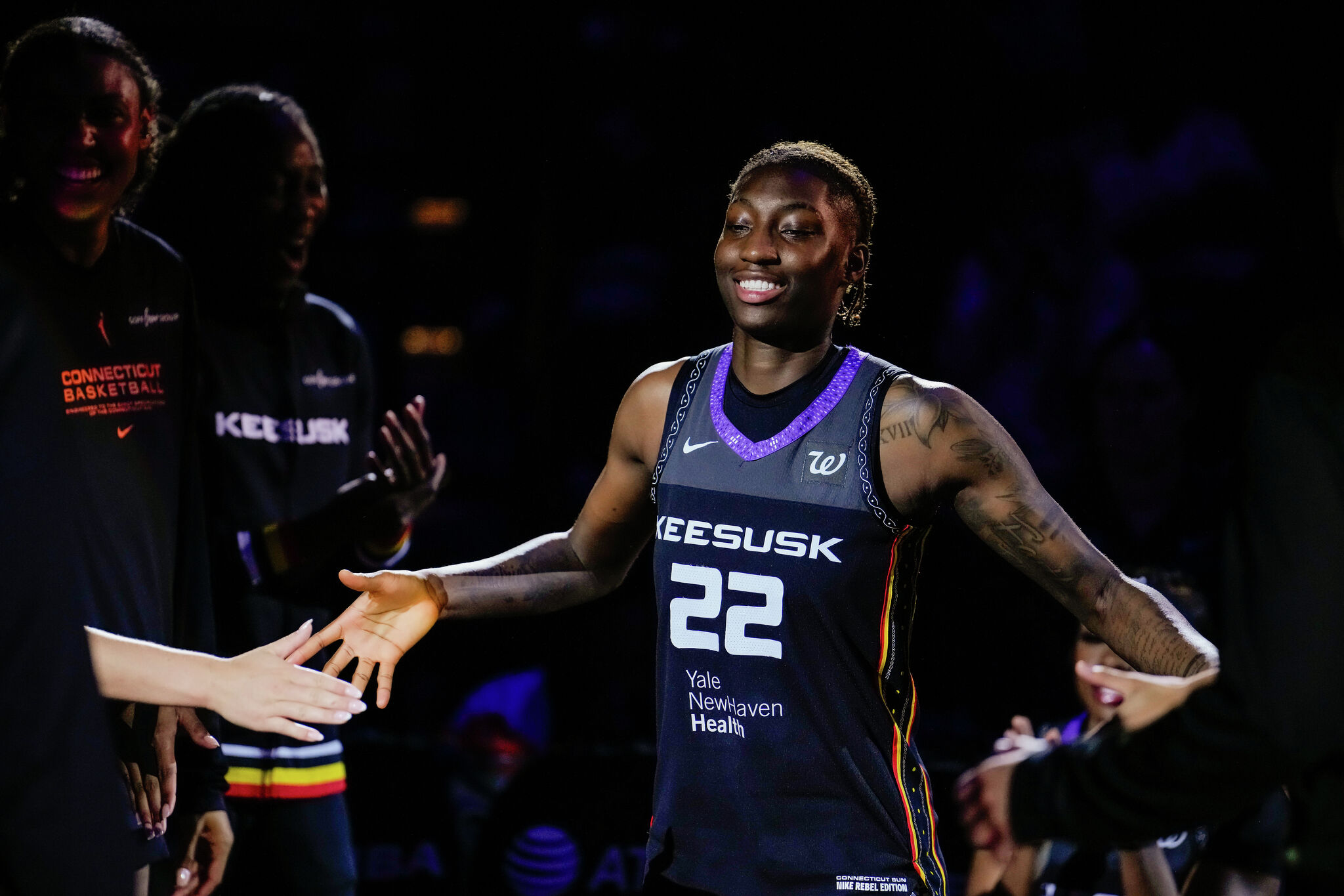 How CT Sun's Saniya Rivers embraced rookie WNBA season