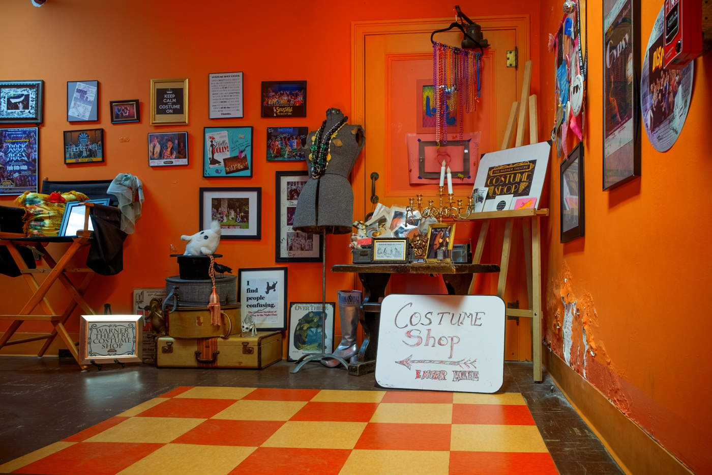 Warner Theatre costume rentals for Halloween