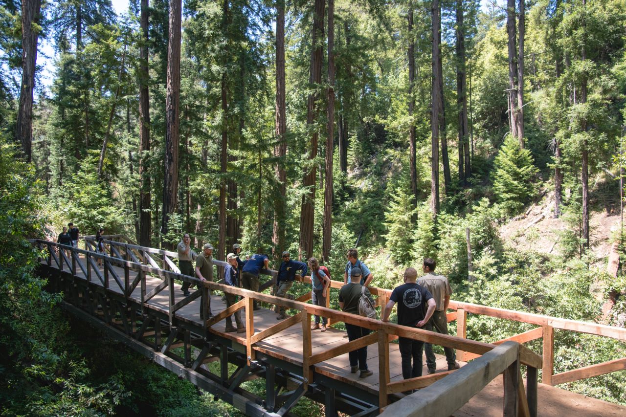 Famed coastal Calif. waterfall trail reopens after years of closure