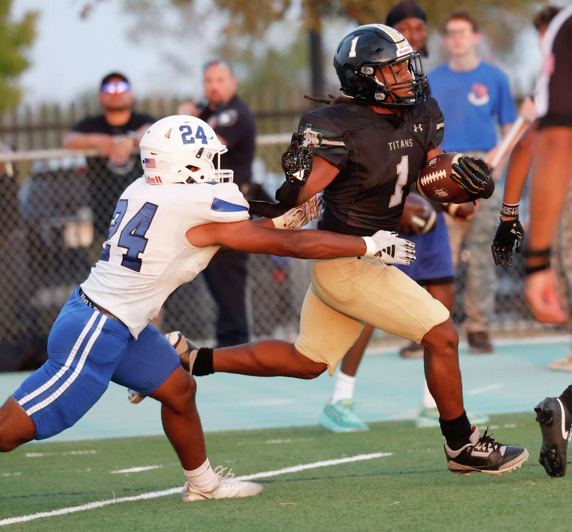 Southwest Legacy football stymies Jay in District 145AI showdown