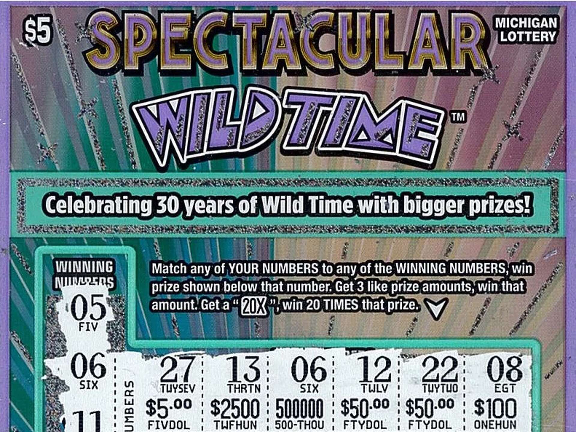 Michigan Lottery player wins $500K on $5 scratch-off