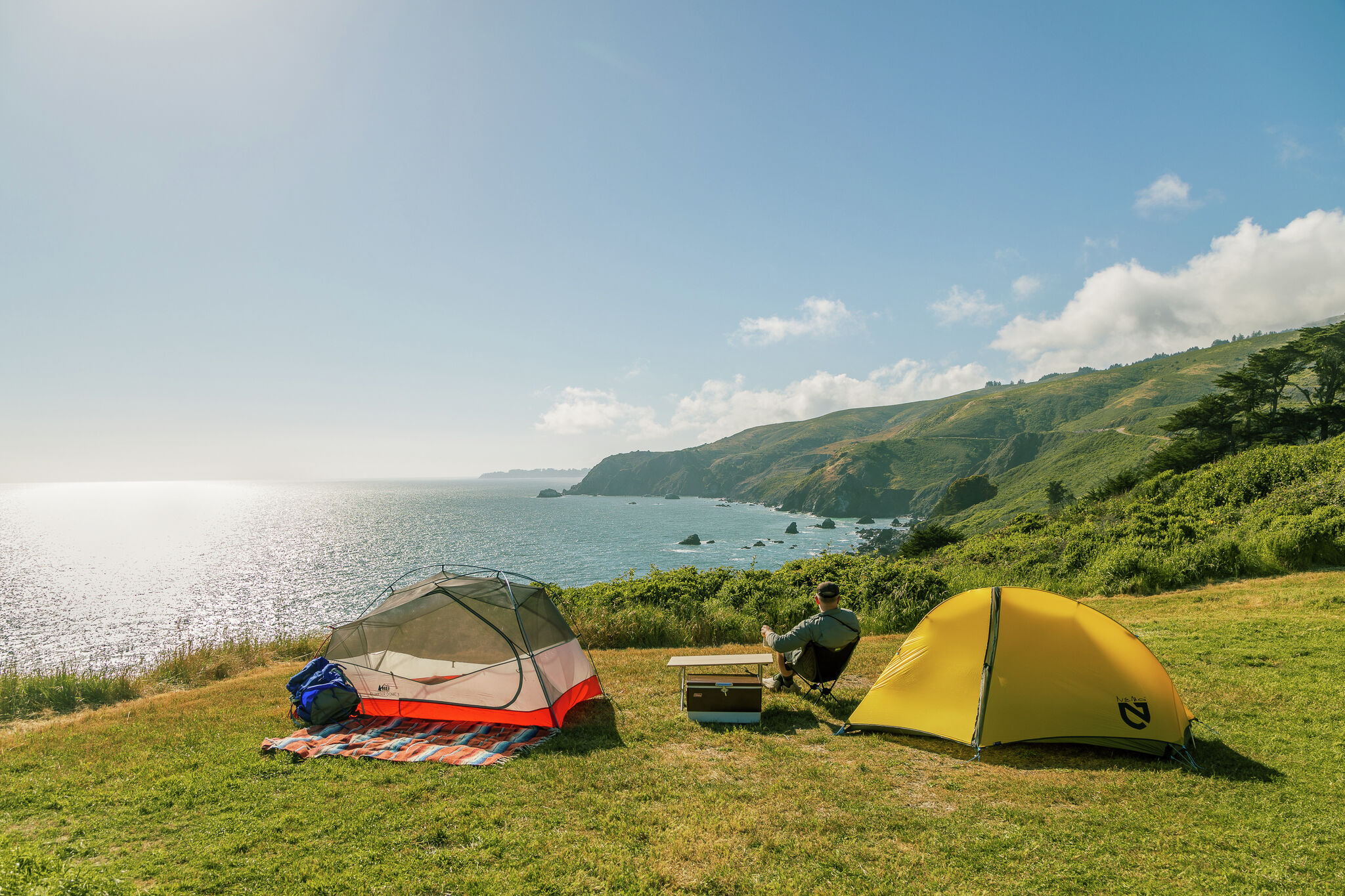 Isolated campsite offers San Francisco views from the Marin Headlands