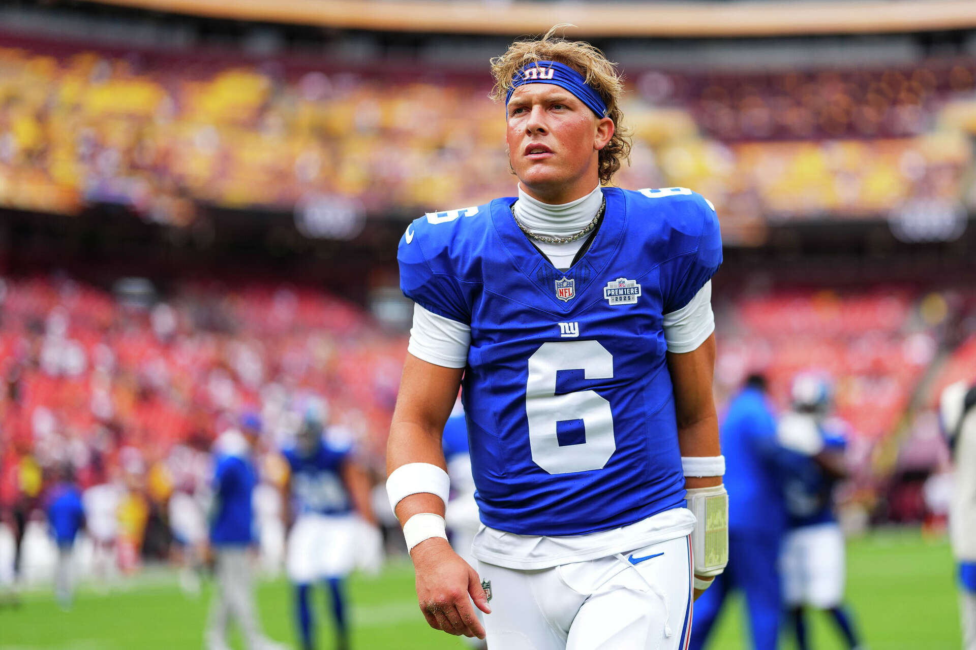 Giants name Jaxson Dart starting QB for Week 4 game against Chargers