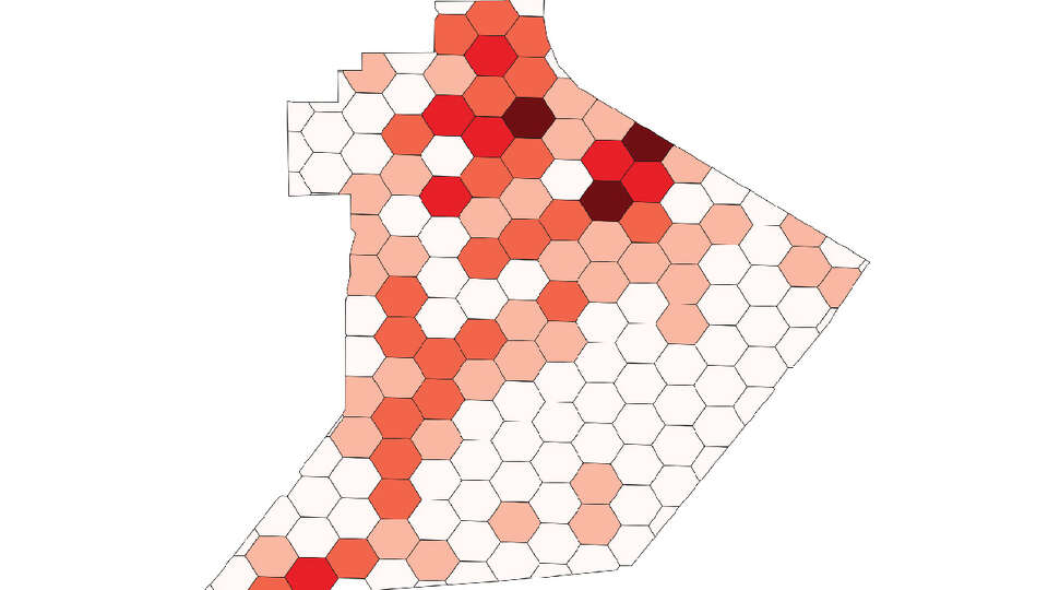 As part of an occasional series, the Houston Chronicle is digging into crime reports across Houston's 88 super neighborhoods. Explore Midtown crime trends over the years.