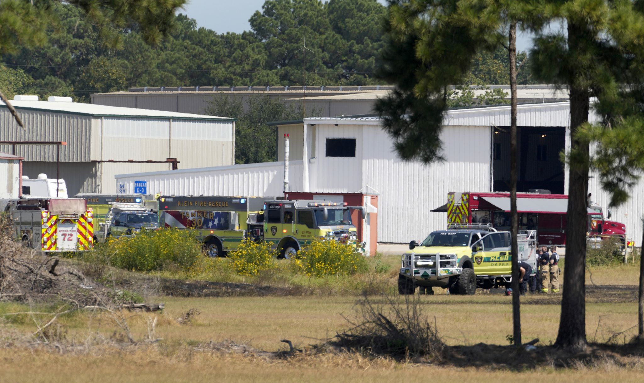 Fatal crash at Houston area airport involving pilot and passenger