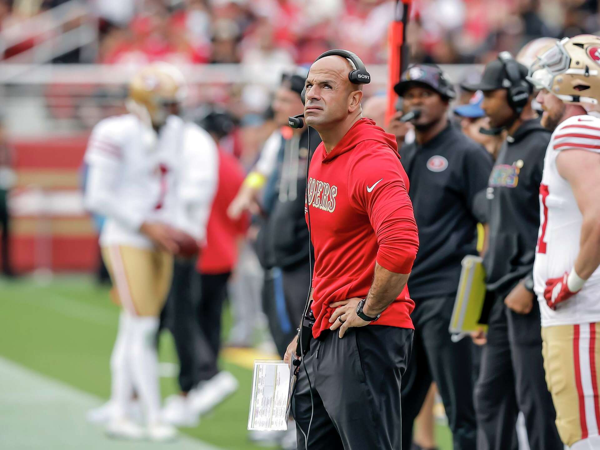 49ers' Robert Saleh on dust-up with Jaguars: 'Everyone has a trigger'