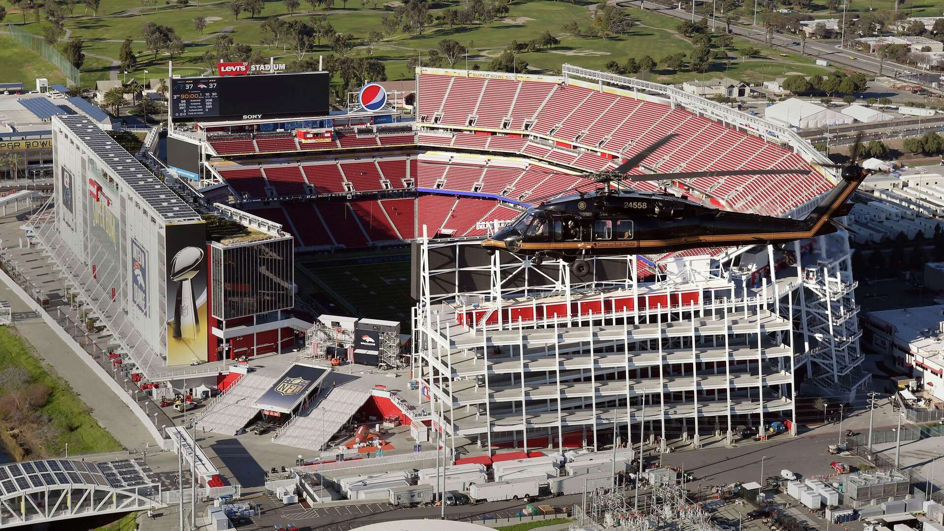 Santa Clara: Road Near Levi's Stadium Closing A Month Ahead Of Super Bowl