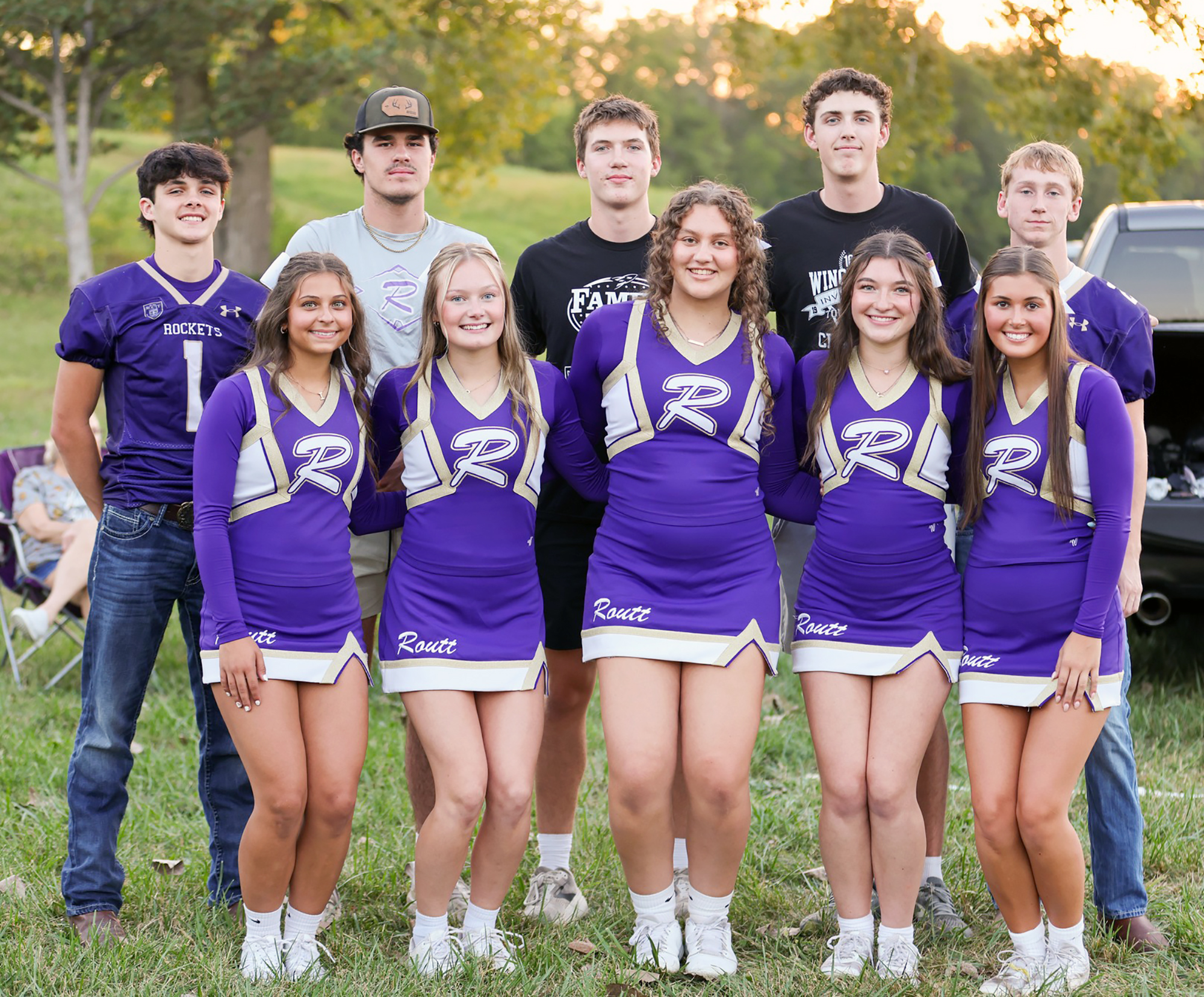 Routt homecoming court parade marshal set