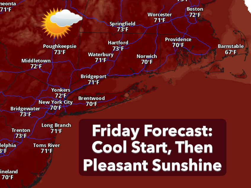 Warm, dry weekend ahead as CT enjoys summer-like sunshine