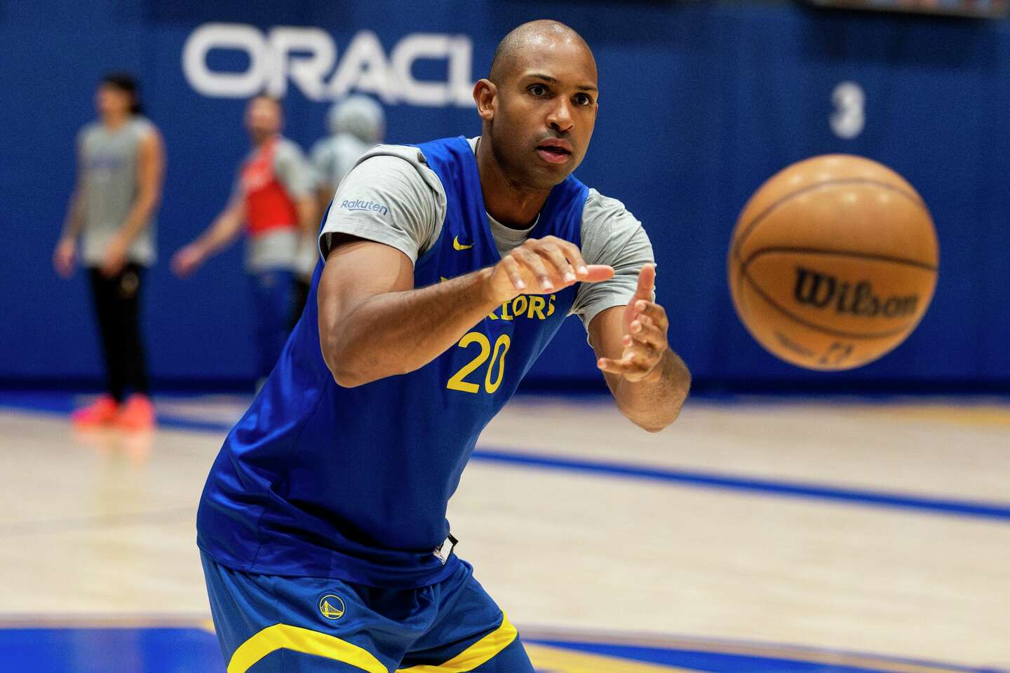 Horford, Melton enjoy their delayed introductions as newest Warriors