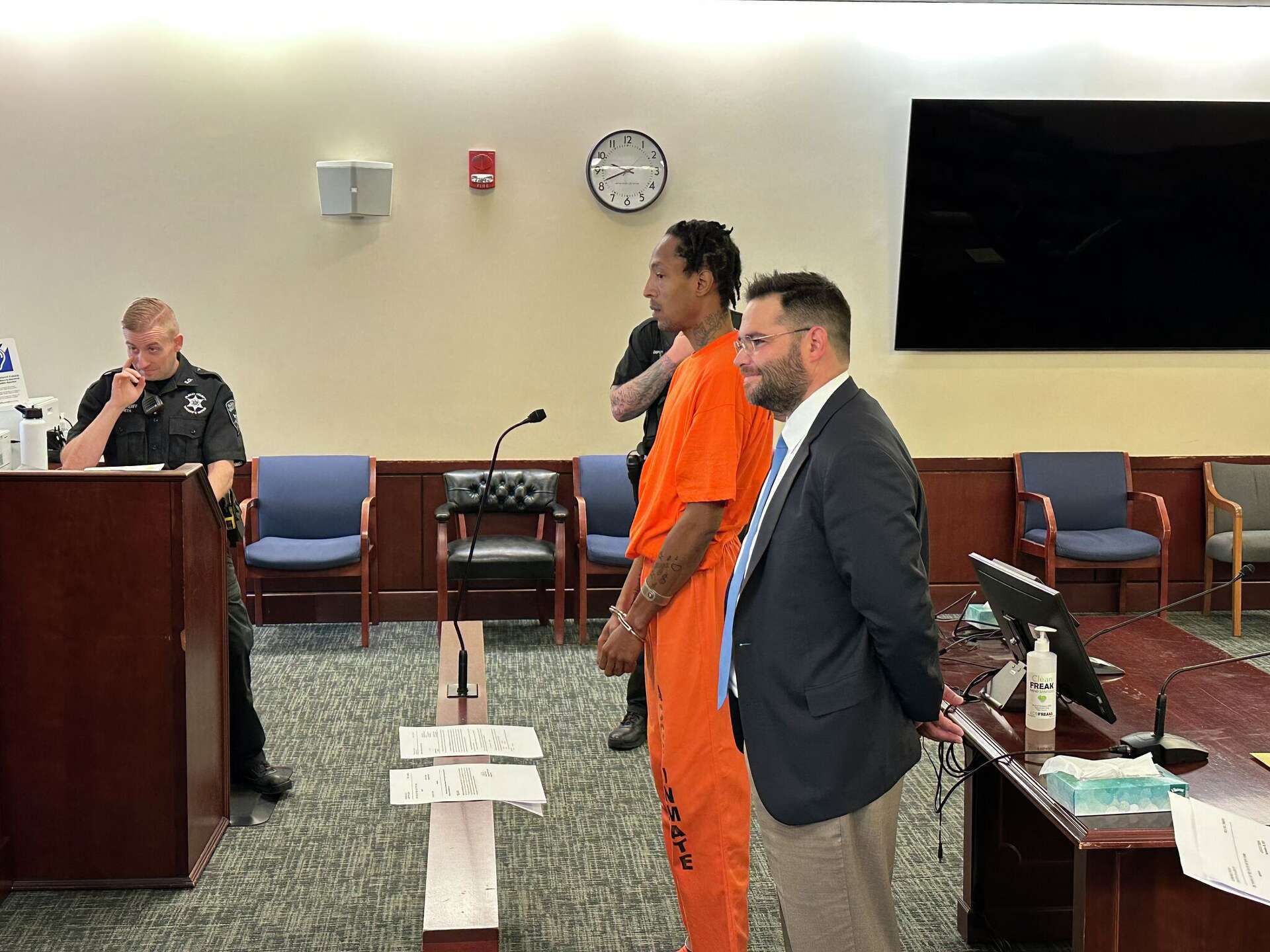 Man charged with fatal Albany stabbing pleads not guilty