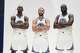 Jimmy Butler, who is recovering from an injury, Stephen Curry and Draymond Green figure to be cornerstones for the Warriors again this season. Which free agents will join them to improve the team’s level of success isn’t clear.