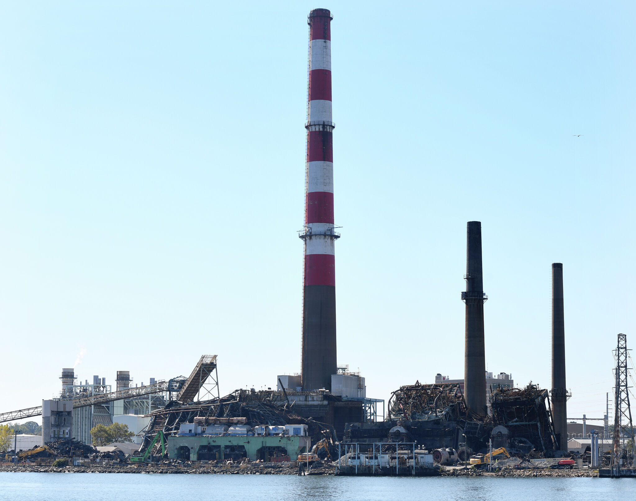 ctpost.com - Brian Lockhart - Bridgeport's iconic smokestack demolition delayed as larger anti-flooding project stalls