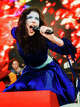Magdalena Bay performs at Austin City Limits Music Festival on Saturday, Oct. 4, 2025.