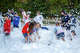 Students play in bubbles as they're covered by more foam during Big Rapids Middle School's Foam Frenzy at Hemlock Park, Friday, Oct. 3. The Parent Teacher Organization event raised funds for student activities.