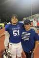 Amin Noroozi, who played football for Acalanes High School, posed with his mother, Ofelia. Amin, 17, died in April at John Muir Medical Center in Walnut Creek after being paralyzed in a swimming accident.