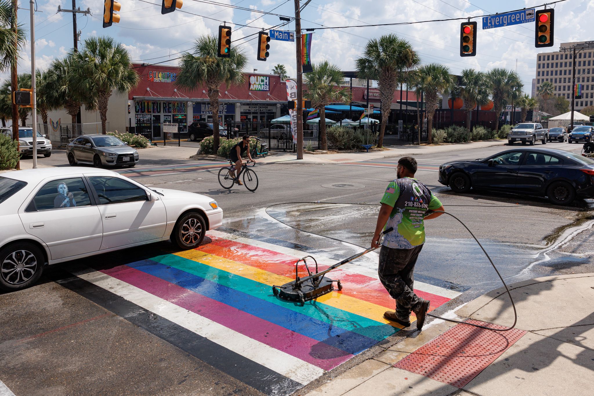 Opinion: SA should challenge Abbott's rainbow crosswalk erasure