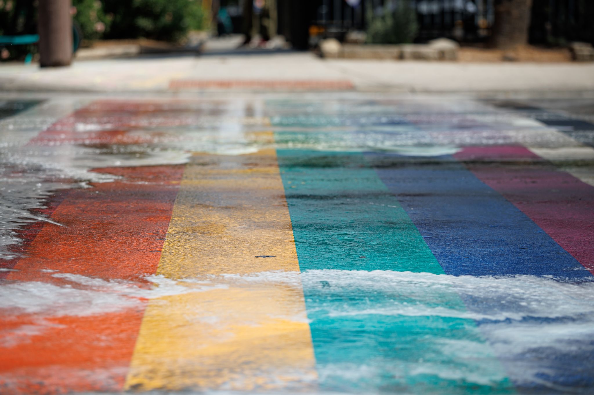 San Antonio keeping rainbow crosswalks for now, despite Abbott order