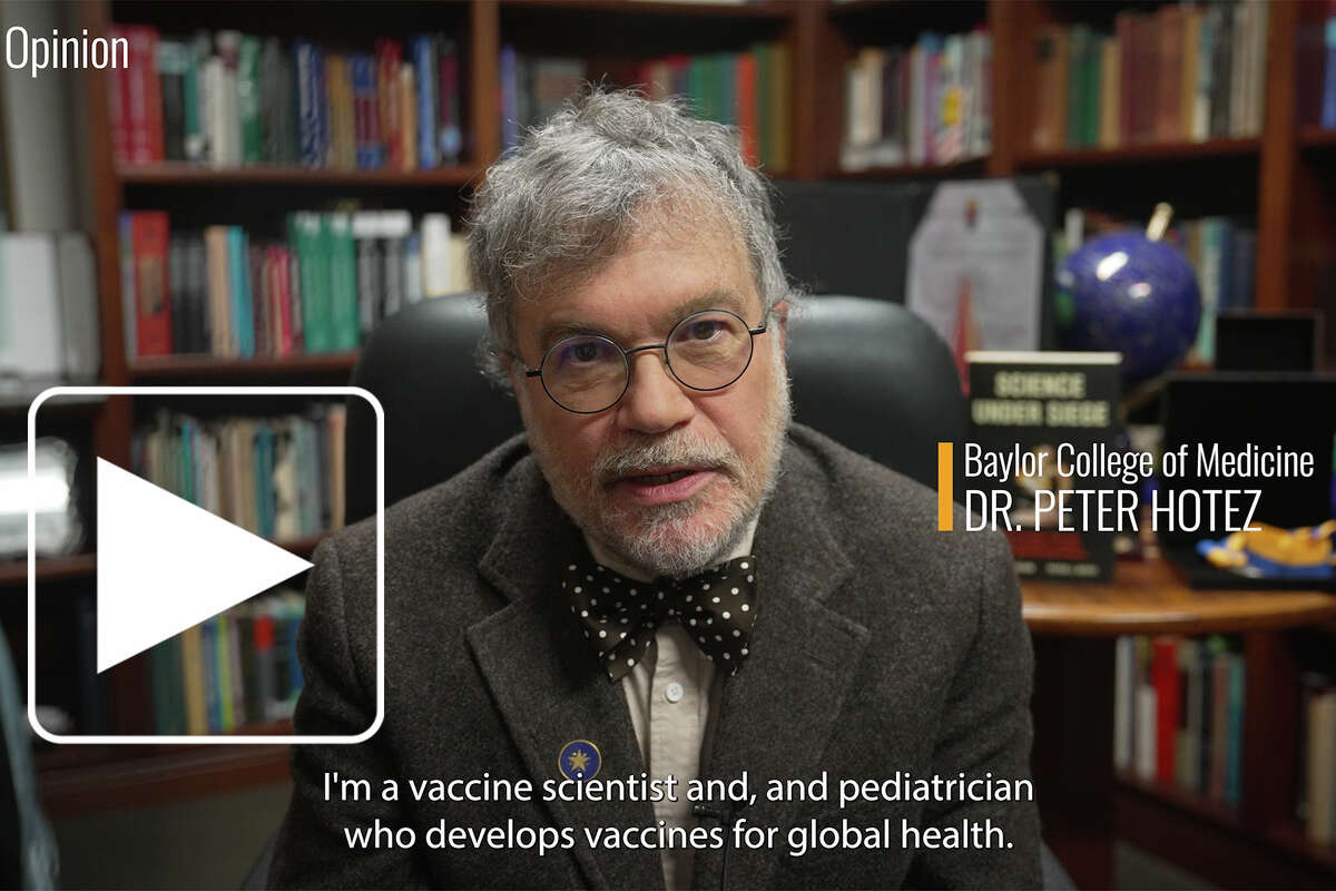Dr. Peter Hotez at his Baylor College Of Medicine office in Houston, TX on Thursday September 25, 2025.