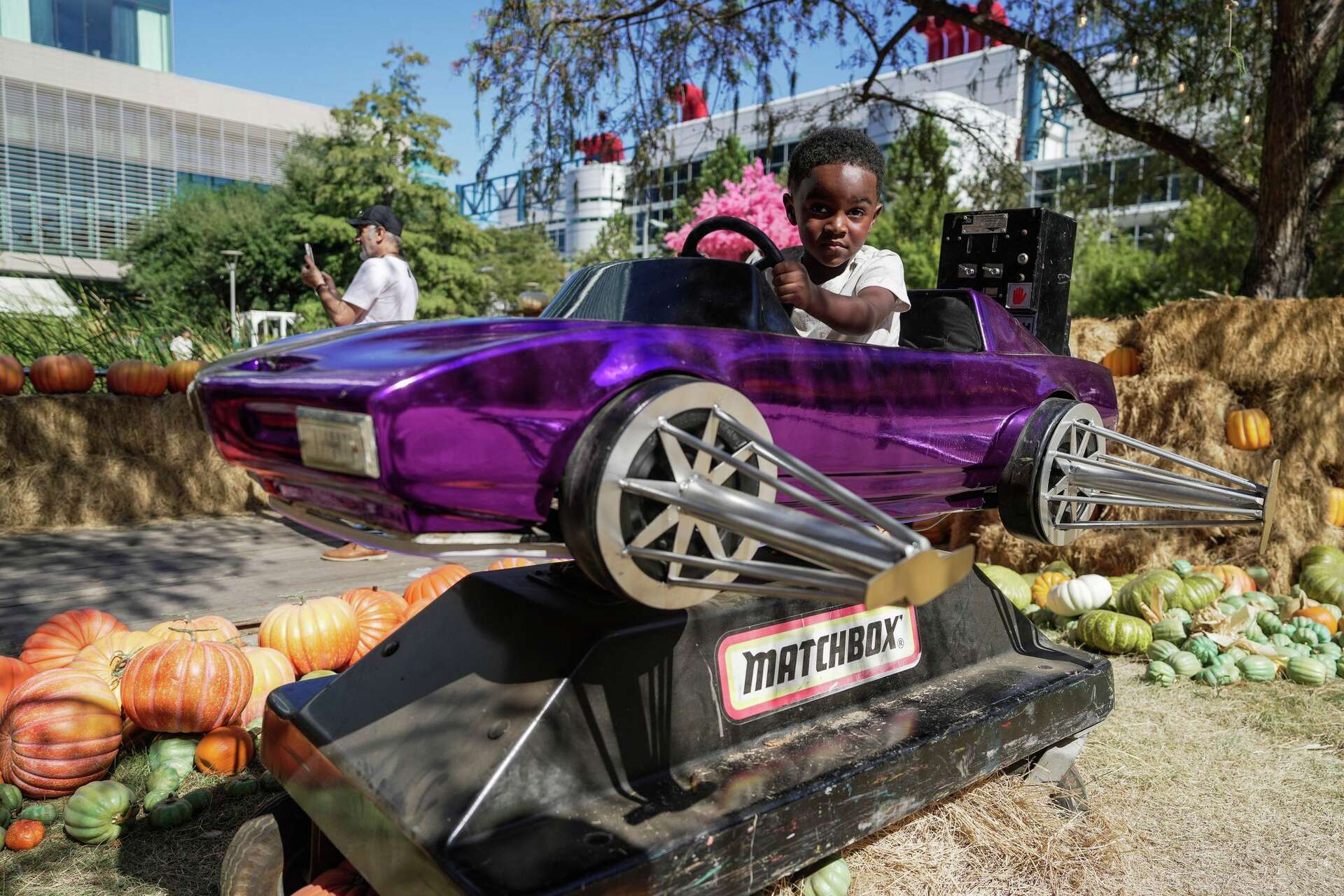 Slab Rides Houston Pumpkin Festival's new tiny slab car is going viral