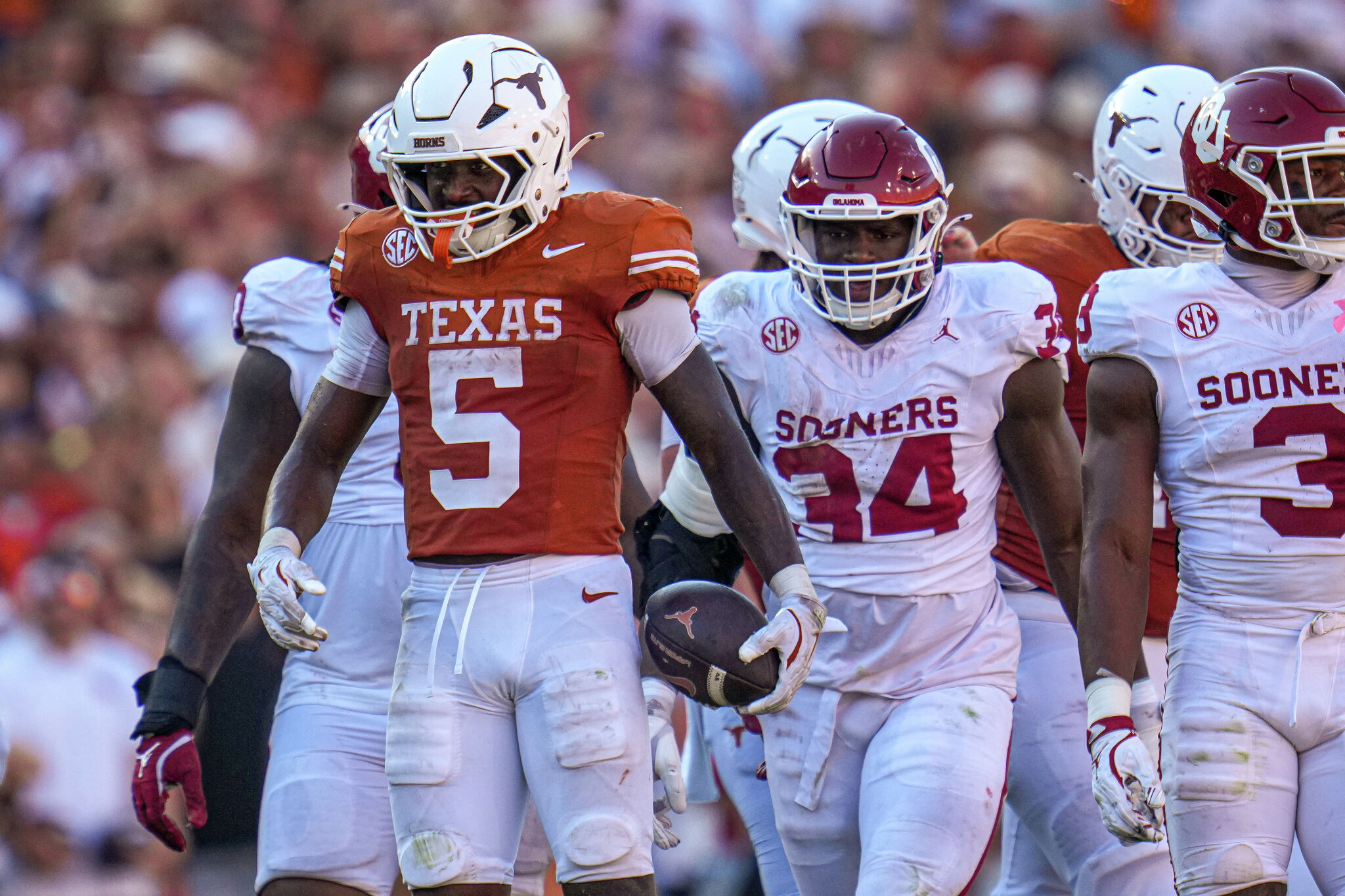 Texas vs Oklahoma: Third-down offense lifts Horns in Red River Rivalry