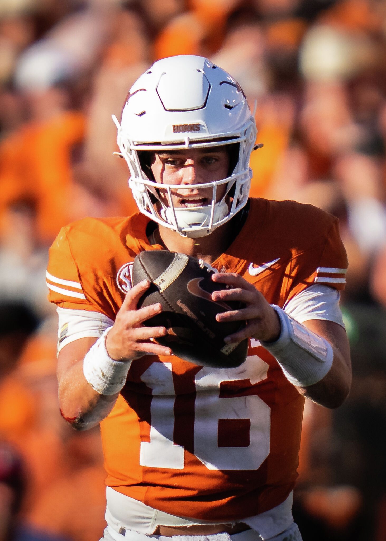 Texas vs Oklahoma: How Arch Manning benefited from altered game plan