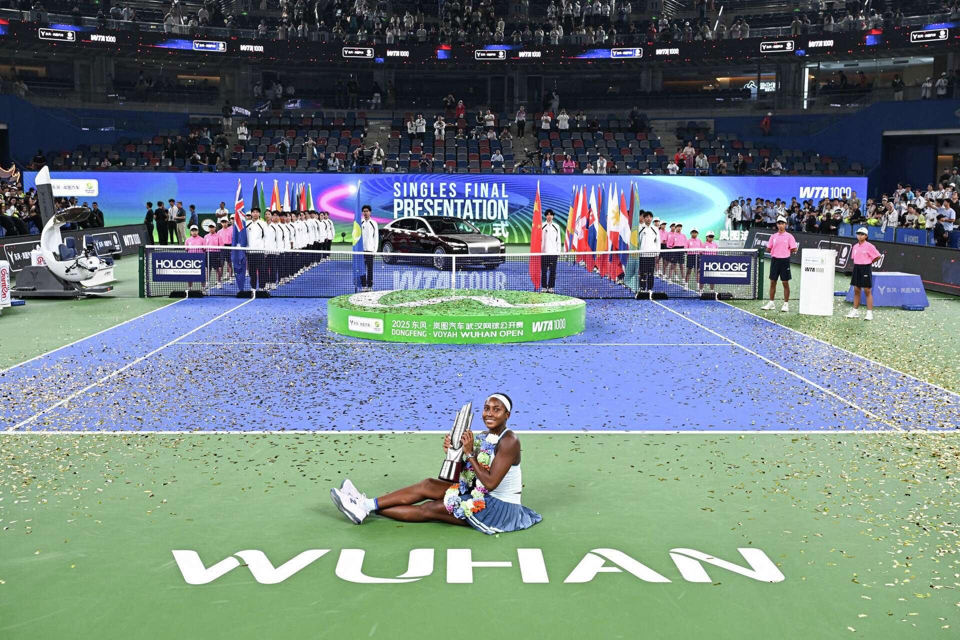 Coco Gauff beats Jessica Pegula to win the Wuhan Open in an all-American  final