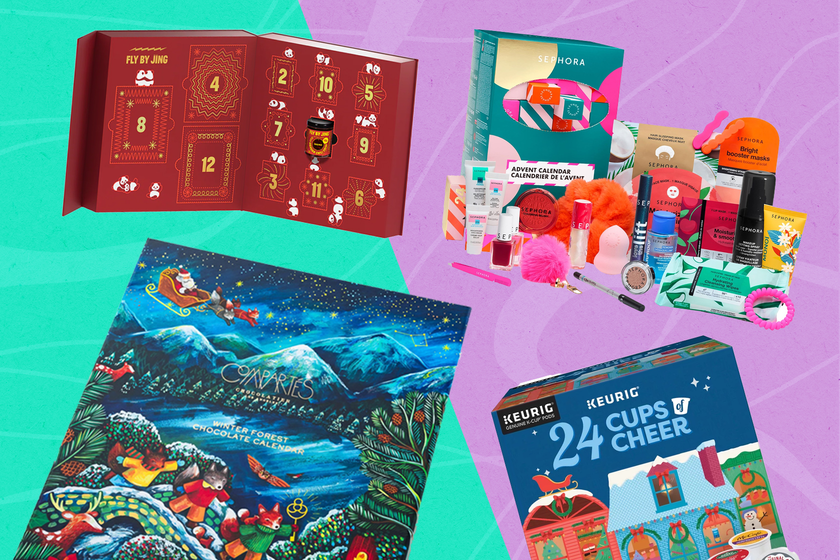 Sephora Favorites collection calendrier de l'avent 2025