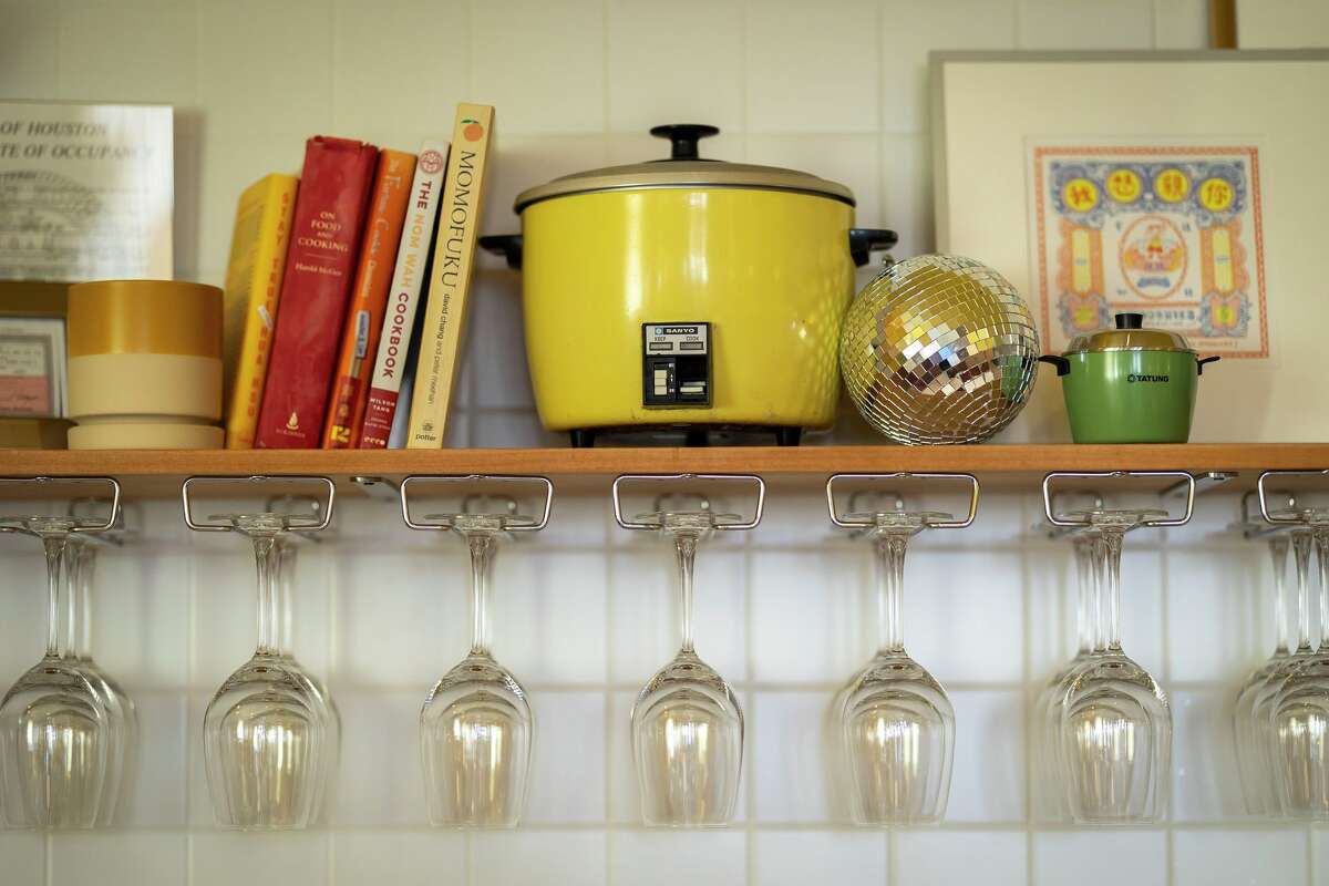 Vintage rice cooker at Agnes and Sherman