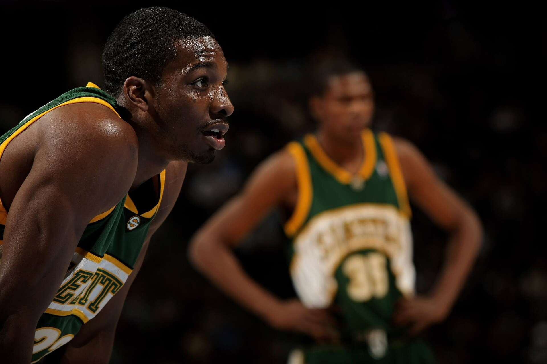 Kevin Durant / Jeff Green NBA 2007-08 UD SPx RC Rookie Freshman