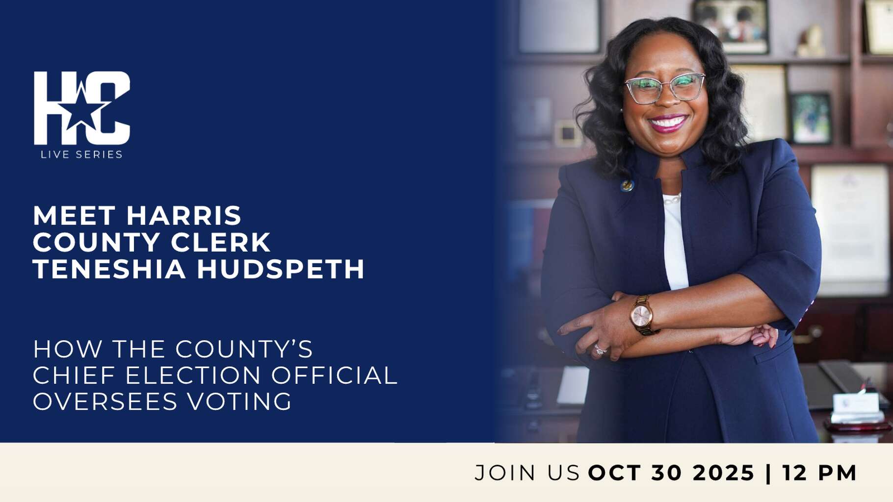 Harris County Clerk Teneshia Hudspeth