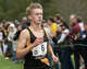 Amity's Luke Cushing finishes first in the 5,000 meters during the SCC high school cross country championships at East Shore Park in New Haven, Conn., Wednesday, October 15, 2025.