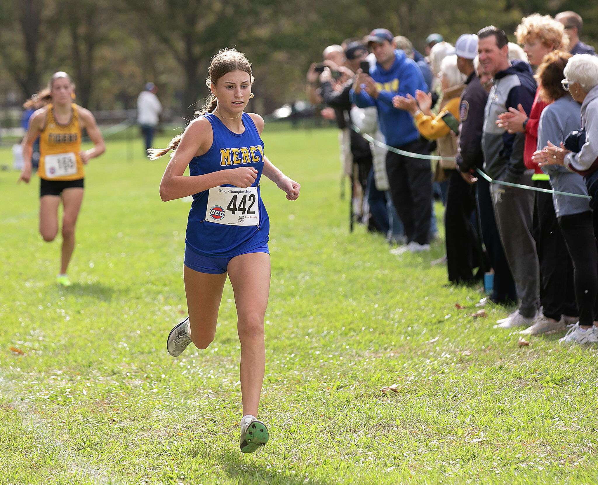 Xavier, Mercy sweep SCC high school cross country team titles. Amity’s Luke Cushing wins boys crown