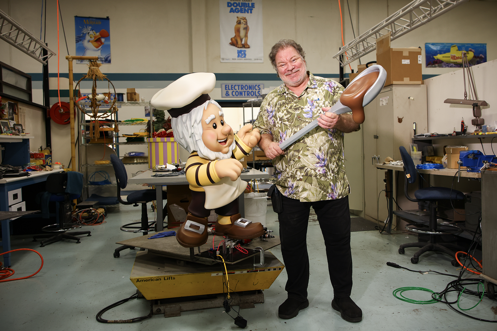The secret Calif. factory that powers theme parks' biggest special effects
