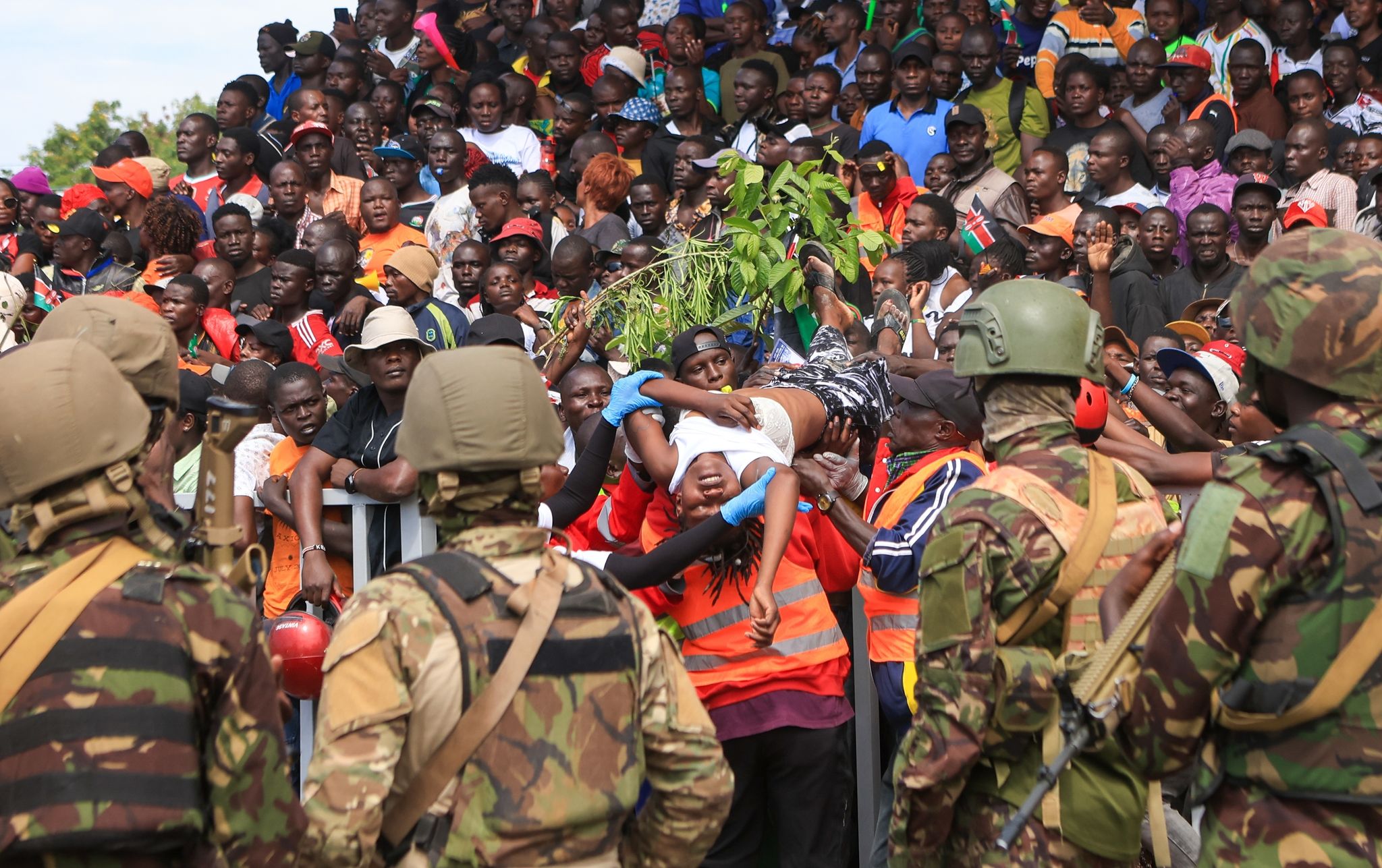 Heavy security after deadly violence in Kenya, as thousands mourn ...