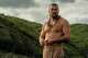 This image released by Apple TV+ shows Jason Momoa in a scene from "Chief of War." (Apple TV+ via AP)